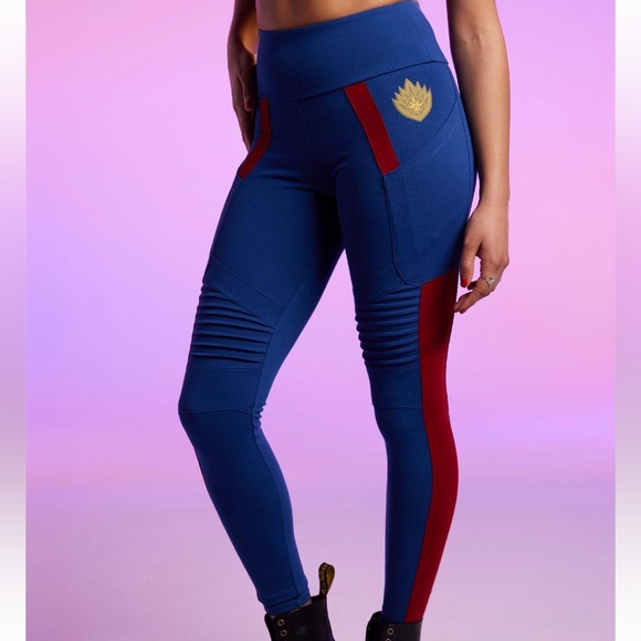 Her Universe Marvel Guardians Of The Galaxy: Volume 3 Uniform Leggings Hot Topic - Picture 1 of 5